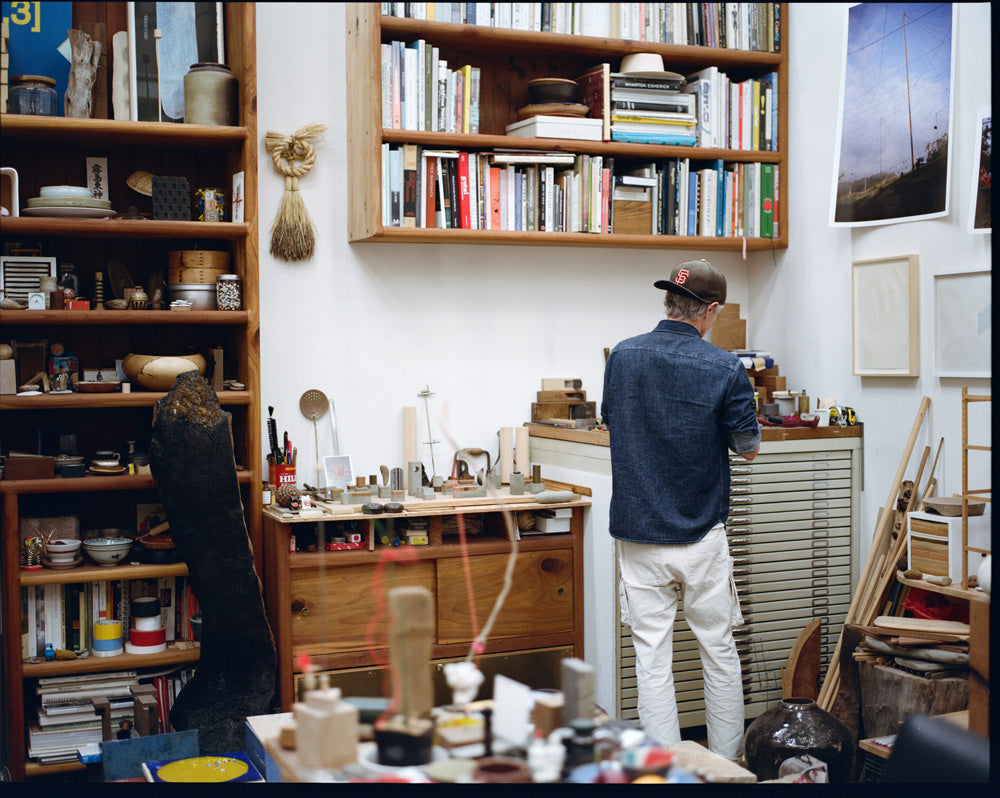 Gallery images of the Men’s Italian Denim Workshirt