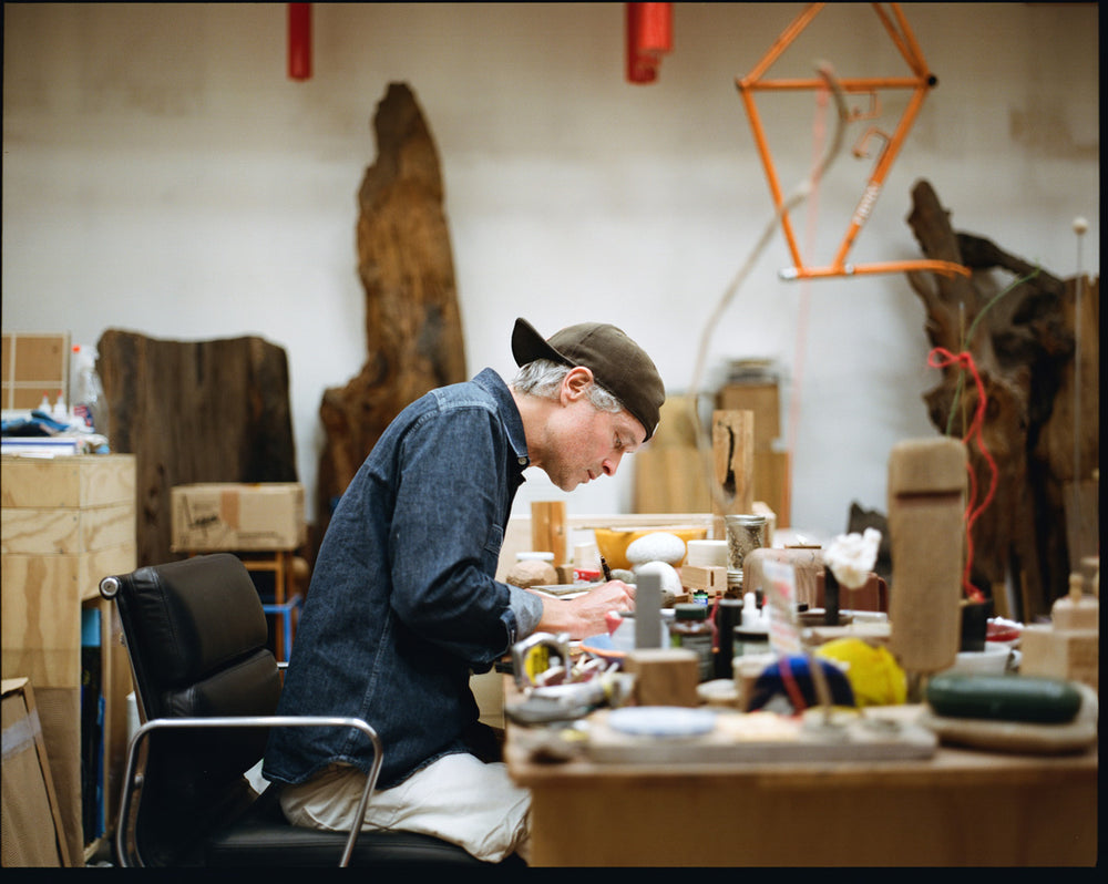 Gallery images of the Men’s Italian Denim Workshirt