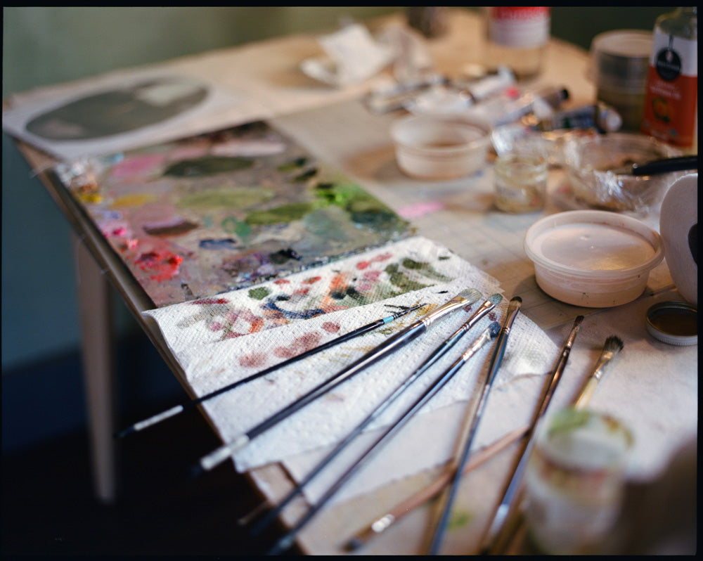 Gallery images of the Women’s Italian Denim Workshirt