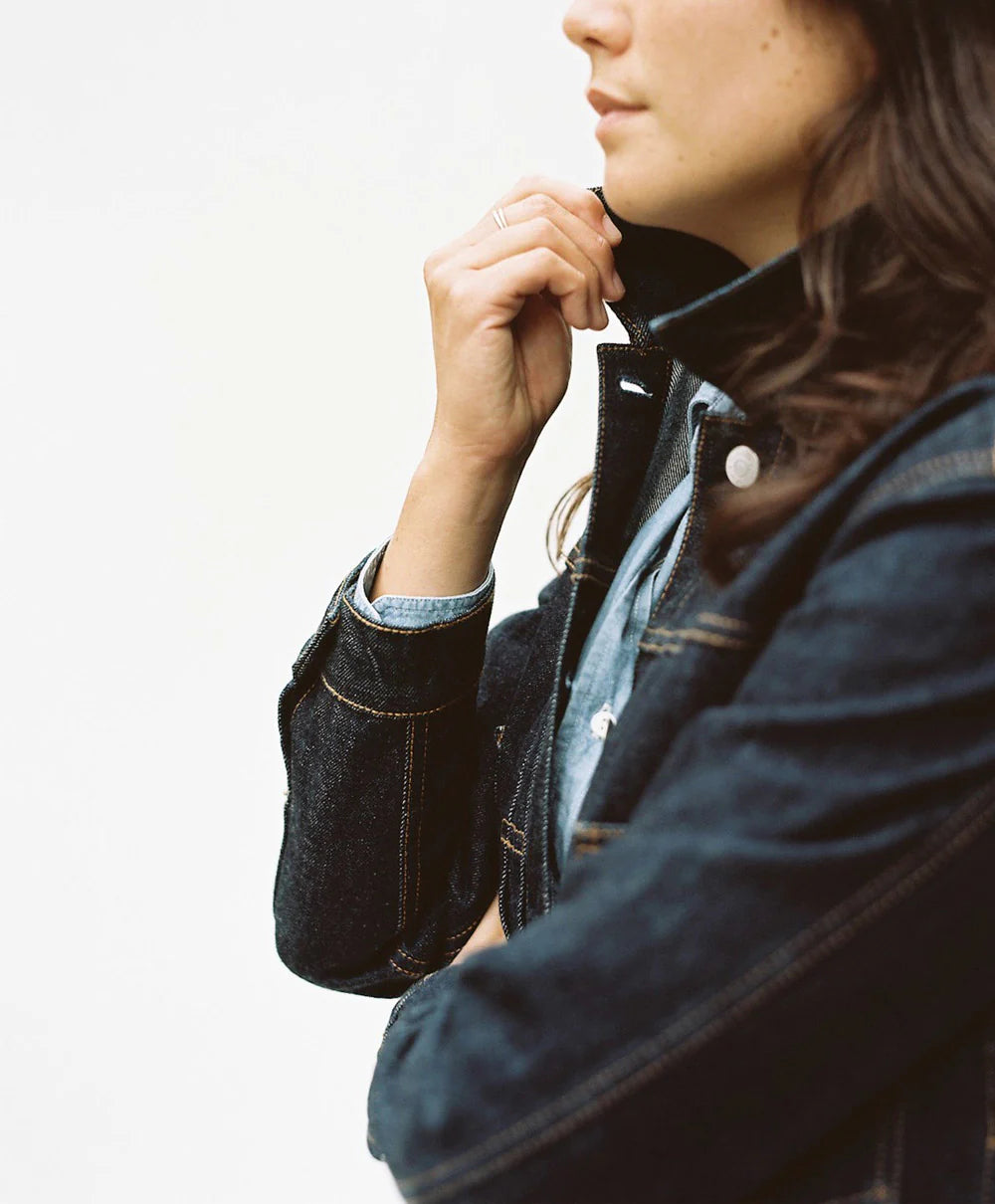 Gallery images of the WOMEN'S BATCH NO.9 - DARK RINSE WASH