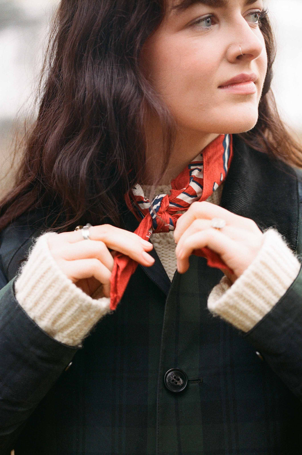 Gallery images of the BATCH NO.17 - BLACKWATCH TARTAN - WOMEN'S
