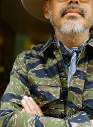 main TIGER STRIPE MAYFLY OVERSHIRT - MEN'S