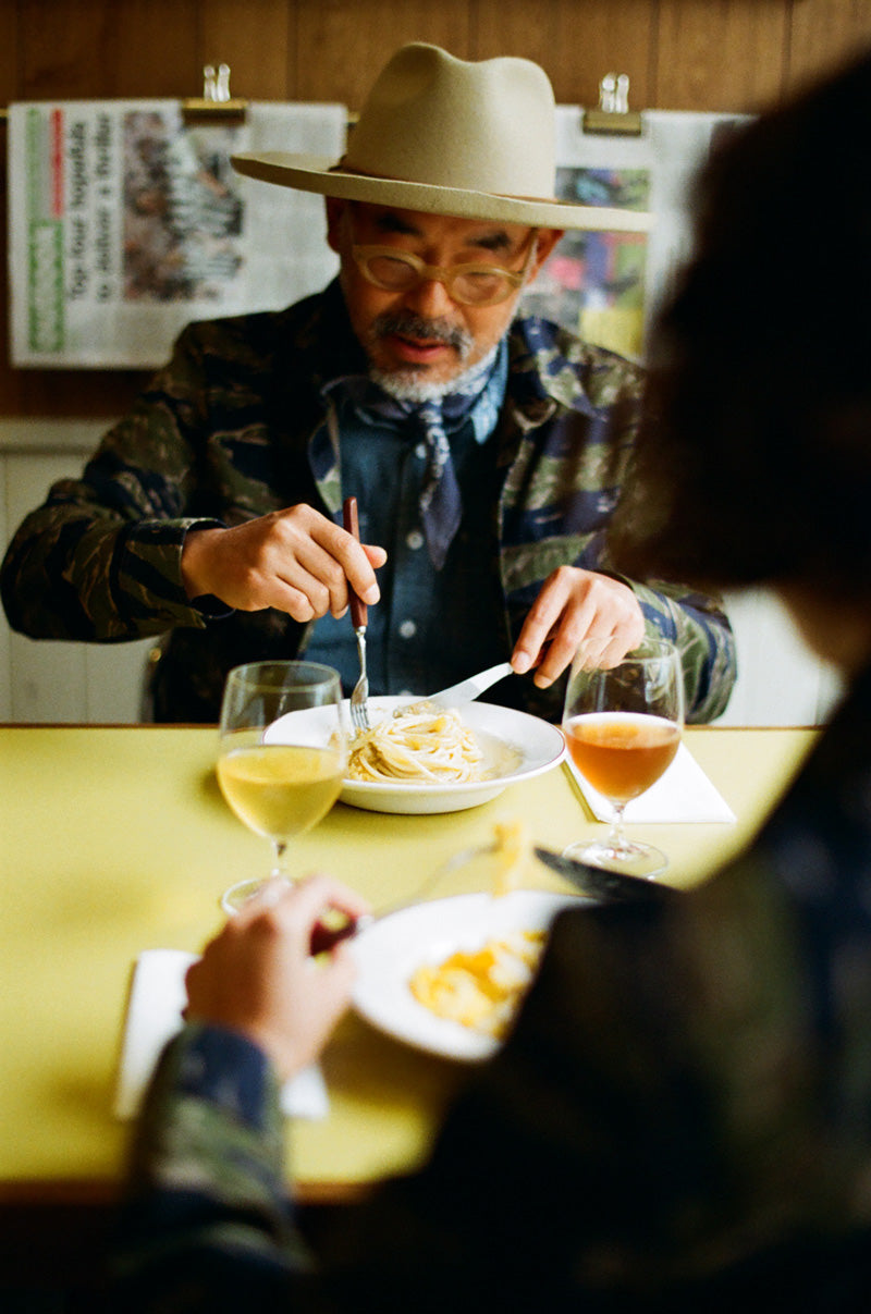 Gallery images of the TIGER STRIPE MAYFLY OVERSHIRT - MEN'S