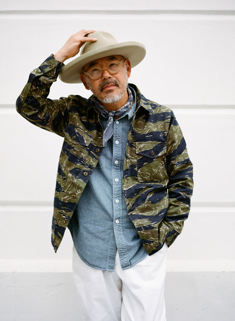 main TIGER STRIPE MAYFLY OVERSHIRT - MEN'S