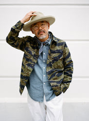 main TIGER STRIPE MAYFLY OVERSHIRT - MEN'S