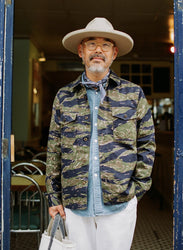 main TIGER STRIPE MAYFLY OVERSHIRT - MEN'S