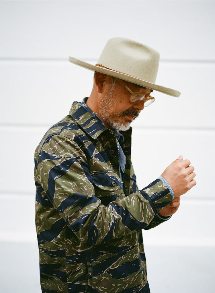 main TIGER STRIPE MAYFLY OVERSHIRT - MEN'S