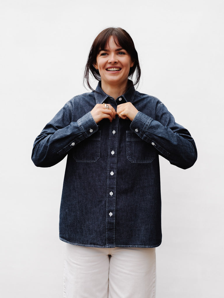 main Women’s Italian Denim Workshirt