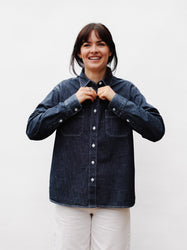 main Women’s Italian Denim Workshirt