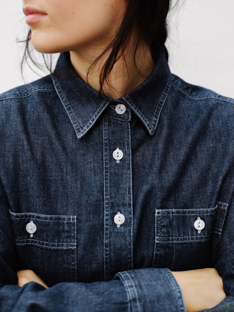 main Women’s Italian Denim Workshirt