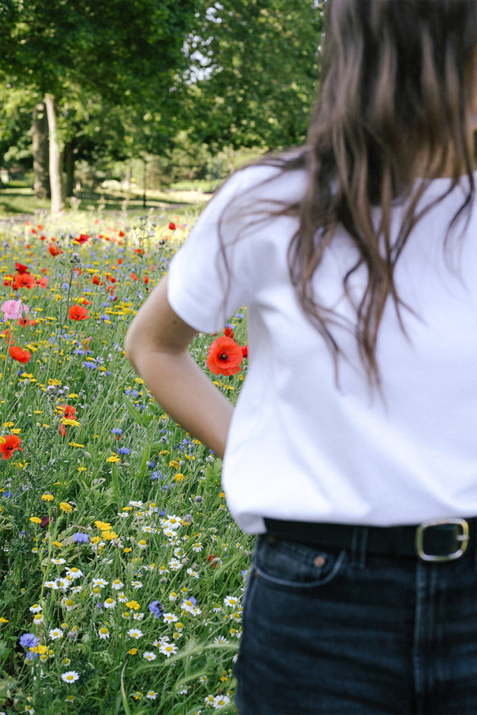 main White Six Mile Tee - Women's