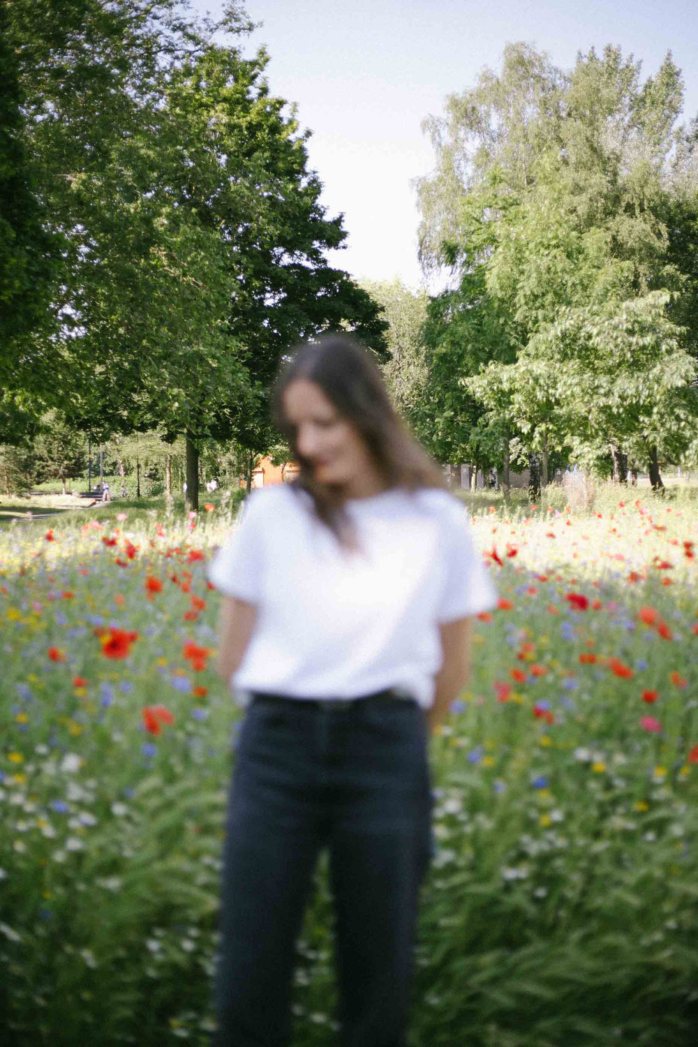 Gallery images of the White Six Mile Tee - Women's