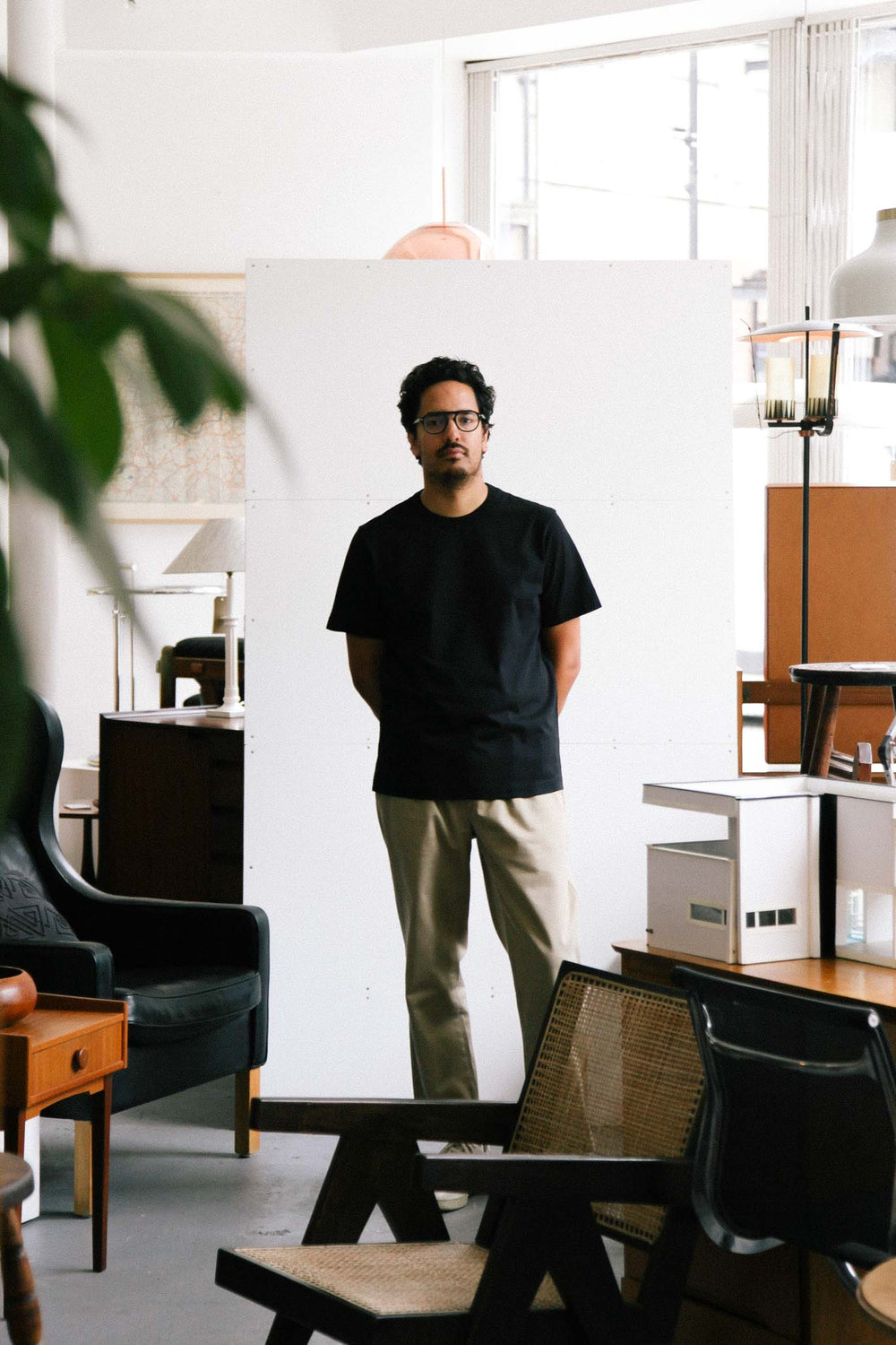 Gallery images of the Black Six Mile Tee - Men's