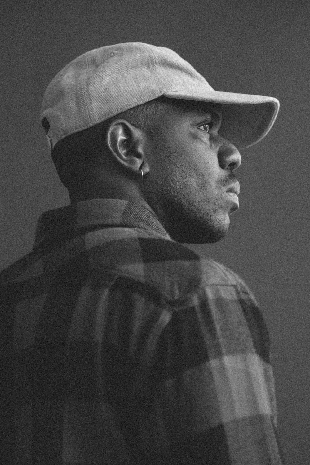 Gallery images of the Men’s Japanese Indigo Check Flannel Shirt (Red)