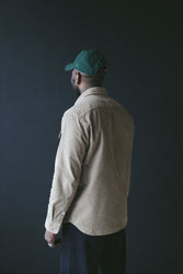 main Men’s French Corduroy Workshirt - Oat