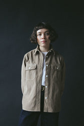 main Women’s French Corduroy Workshirt - Oat