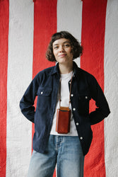 main Women’s French Corduroy Workshirt - French Navy