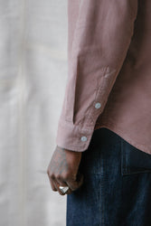 main Men’s French Corduroy Workshirt - Smokey Pink
