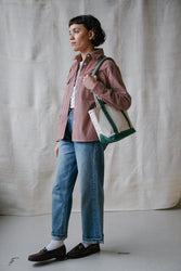 main Women’s French Corduroy Workshirt - Smokey Pink