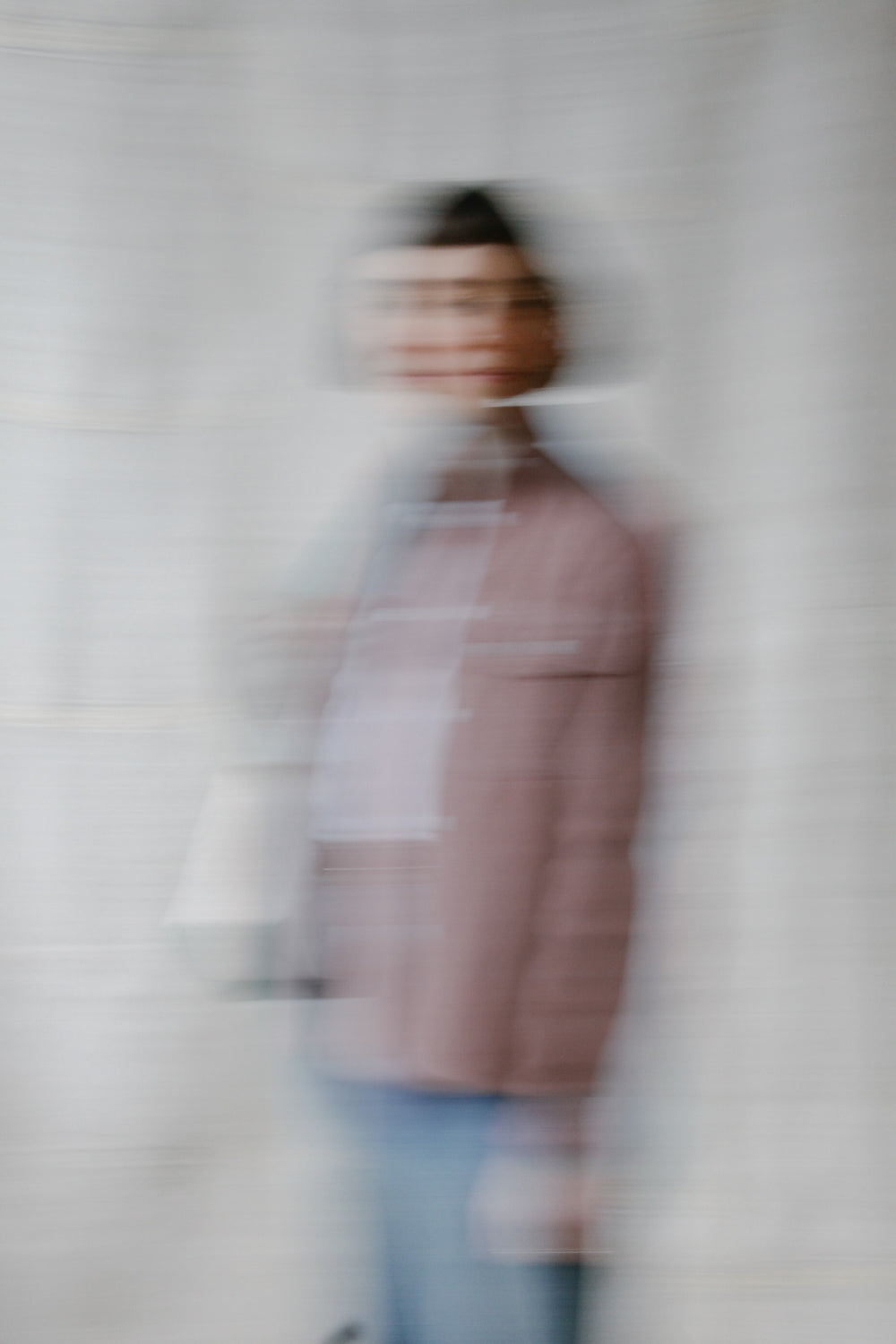 Gallery images of the Women’s French Corduroy Workshirt - Smokey Pink