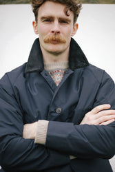 main BATCH NO.17 - LIGHTWEIGHT MIDNIGHT BLUE (FABRIC SAMPLE)