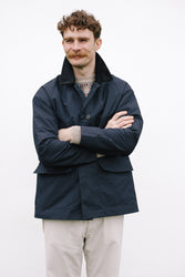 main BATCH NO.17 - LIGHTWEIGHT MIDNIGHT BLUE (FABRIC SAMPLE)