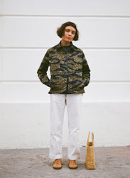 main TIGER STRIPE MAYFLY OVERSHIRT - WOMEN'S