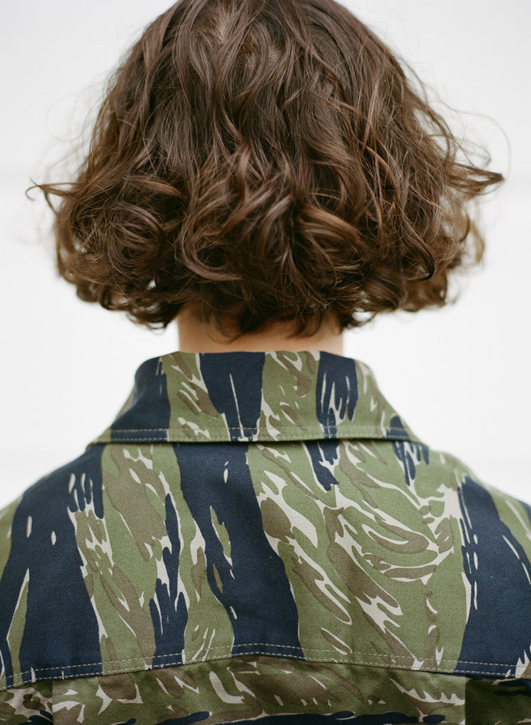 main TIGER STRIPE MAYFLY OVERSHIRT - WOMEN'S