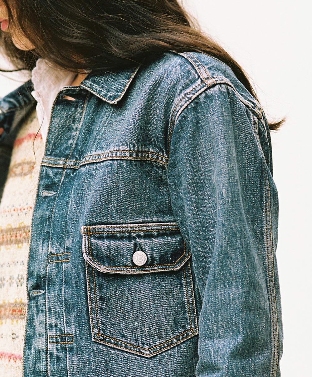 Gallery images of the WOMEN'S BATCH NO.9 - LIGHT VINTAGE WASH