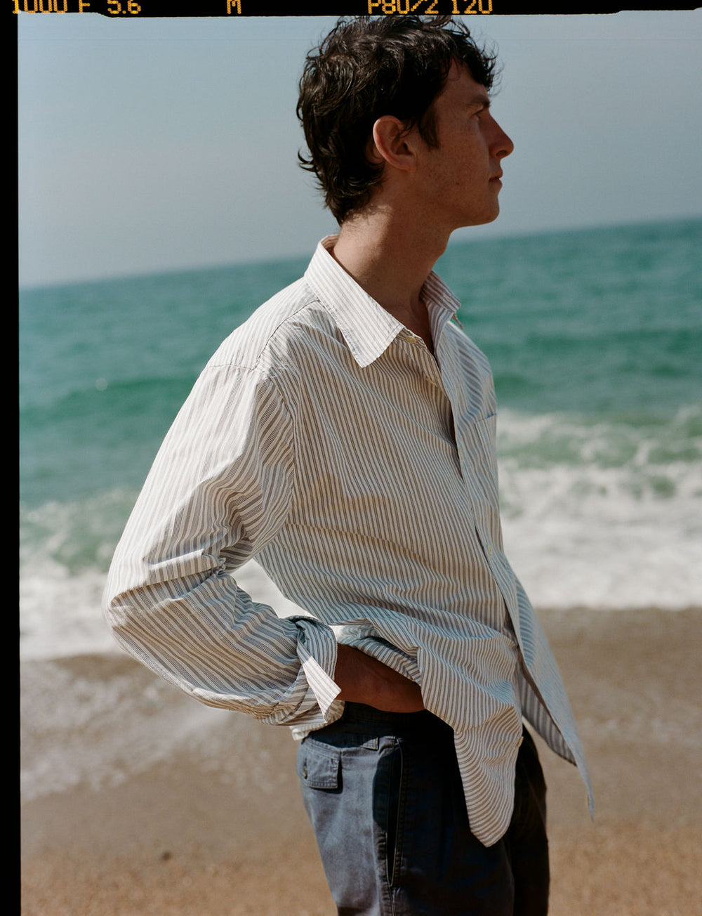 Gallery images of the Men’s Japanese Typewriter Fun Shirt