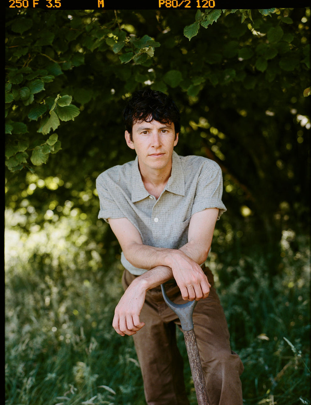 Gallery images of the Men’s Japanese Cotton Linen Shirt - Natural