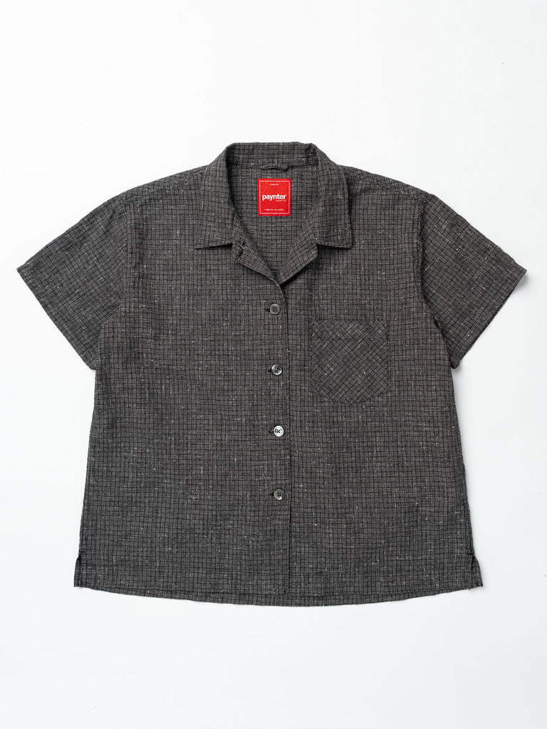 main Women’s Japanese Cotton Linen Shirt - Black