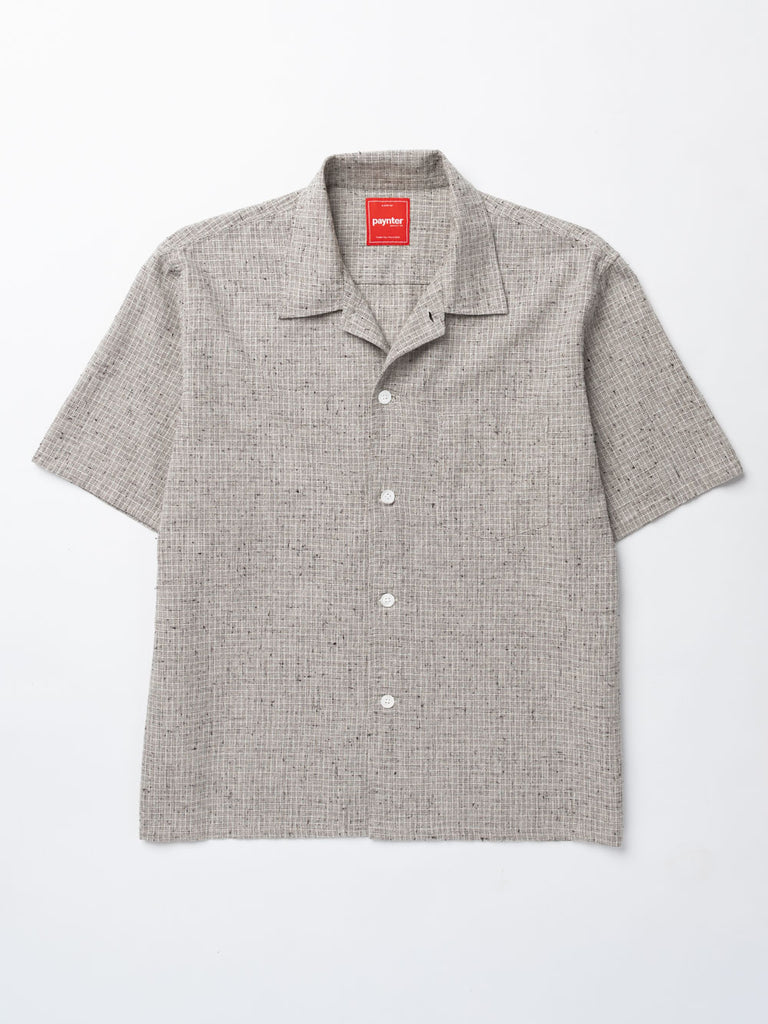 main Men’s Japanese Cotton Linen Shirt - Natural