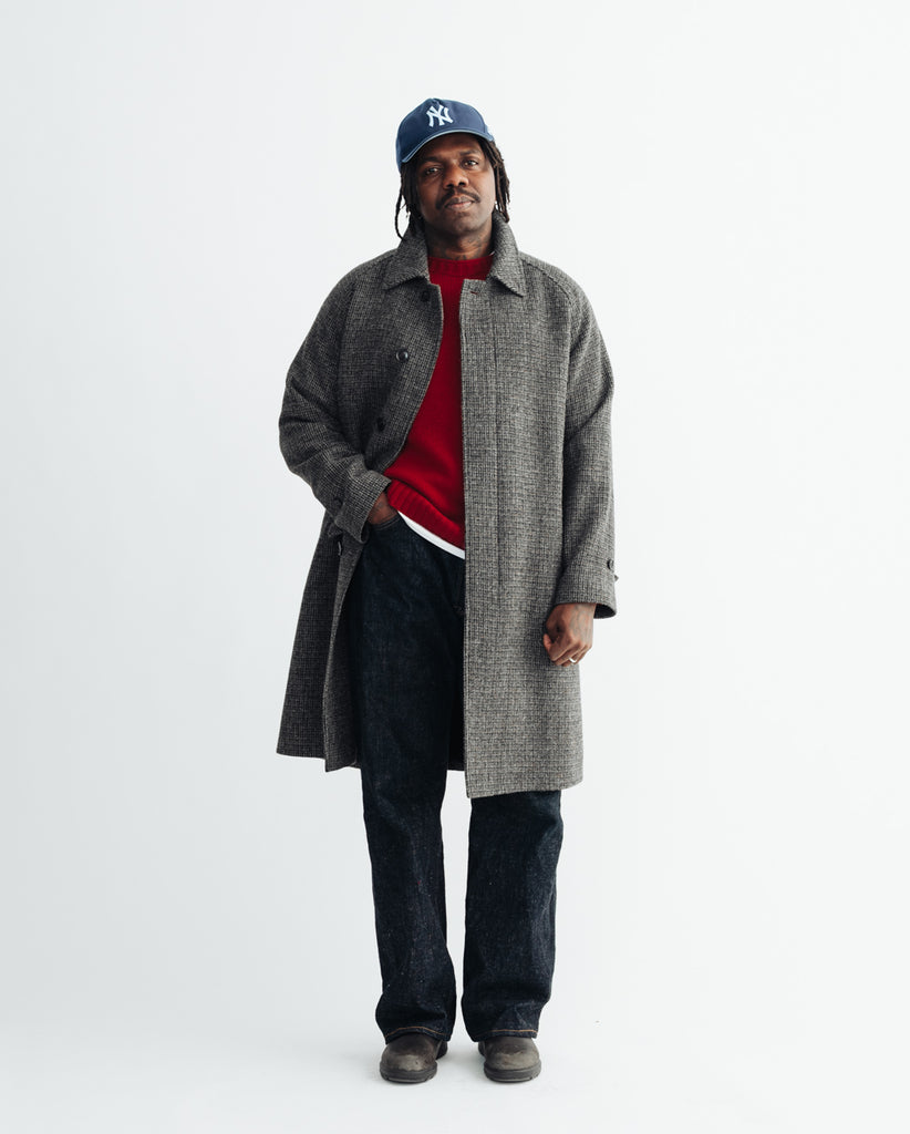 main MEN'S BATCH NO.25 - HARRIS TWEED MICRO CHECK