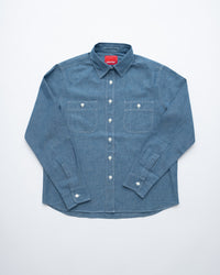 main Women’s Japanese Indigo Chambray Workshirt (Sample)