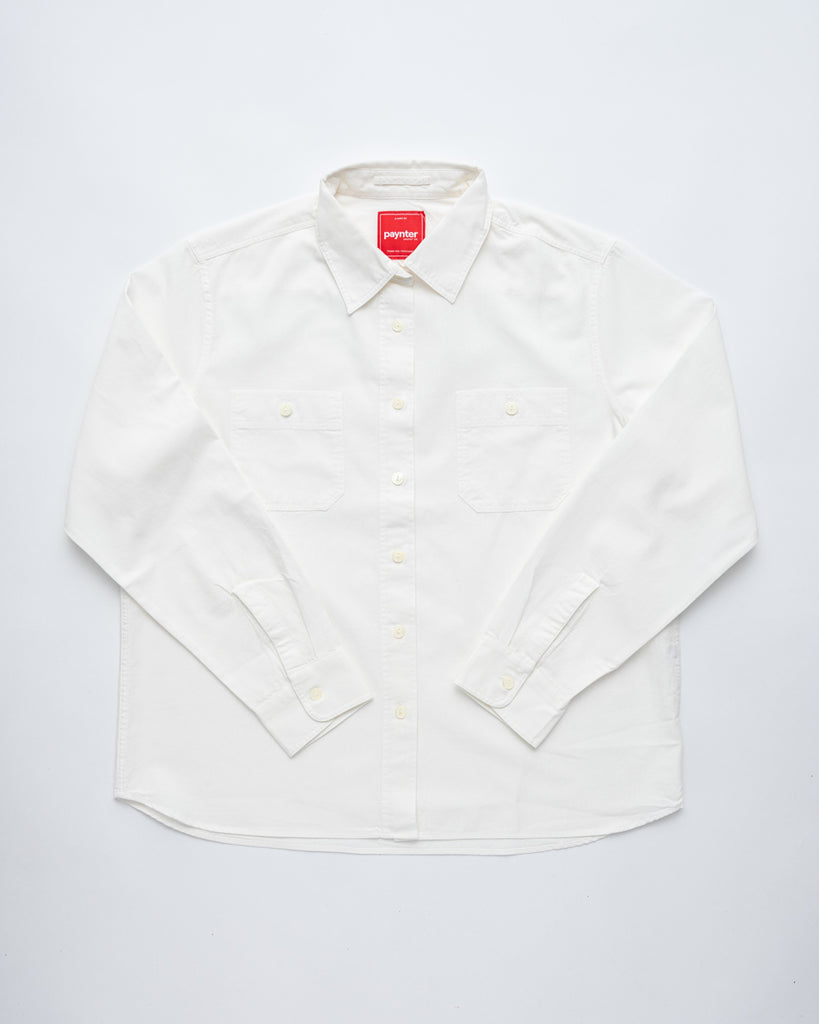 main Women’s Japanese Ecru Chambray Workshirt (Sample)