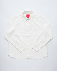 main Women’s Japanese Ecru Chambray Workshirt (Sample)