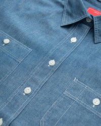 main Women’s Japanese Indigo Chambray Workshirt (Sample)