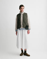 main WOMEN'S SPRUCE GREEN QUILTED VEST