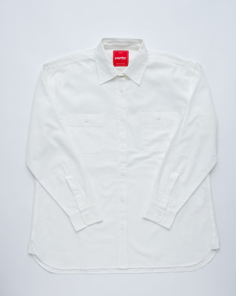 main Women’s Japanese Ecru Chambray Workshirt (Fit Sample)