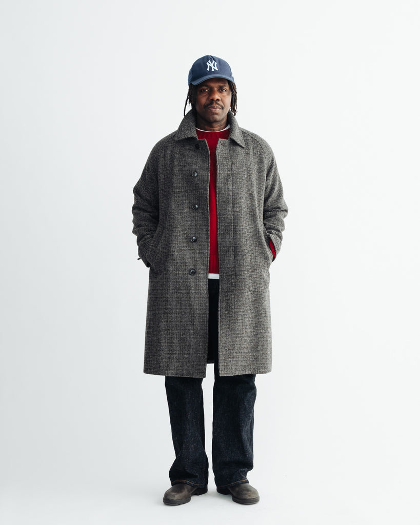 main MEN'S BATCH NO.25 - HARRIS TWEED MICRO CHECK