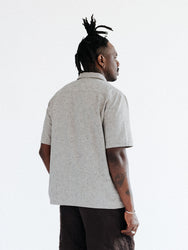 main Men’s Japanese Cotton Linen Shirt - Natural