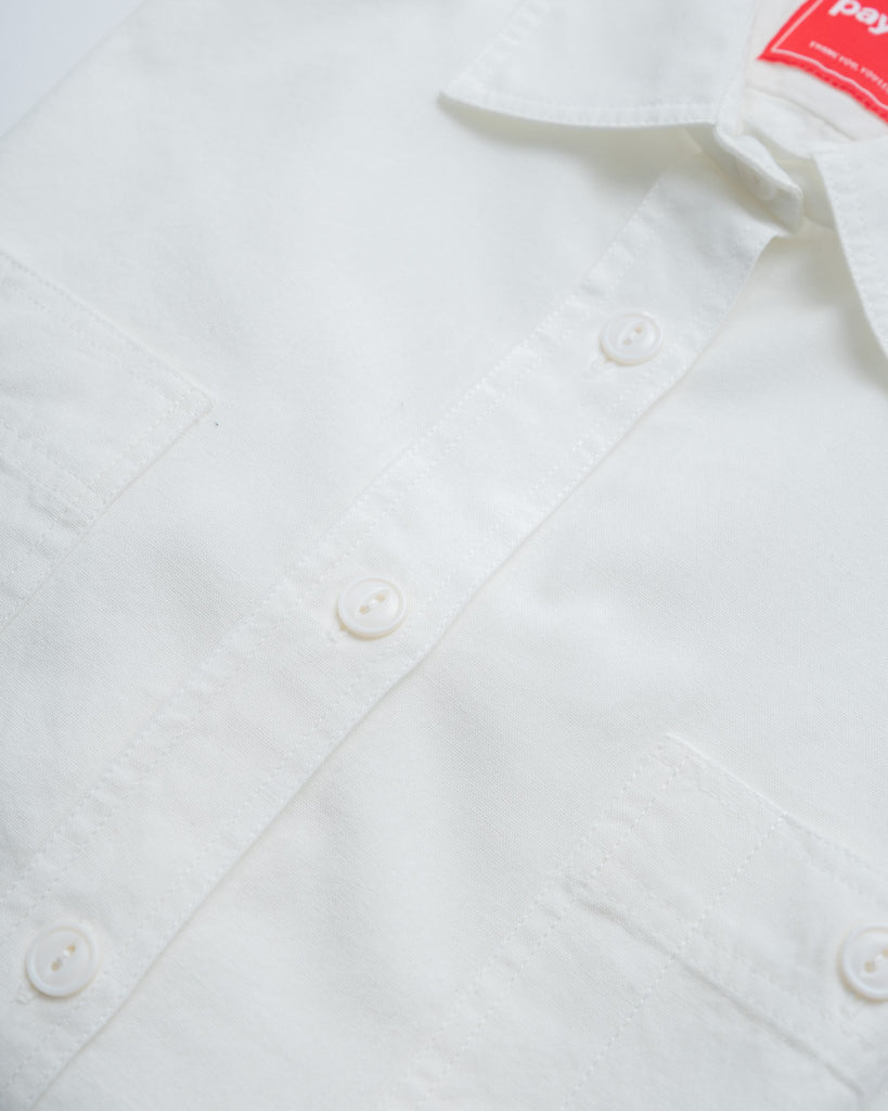 main Women’s Japanese Ecru Chambray Workshirt (Fit Sample)