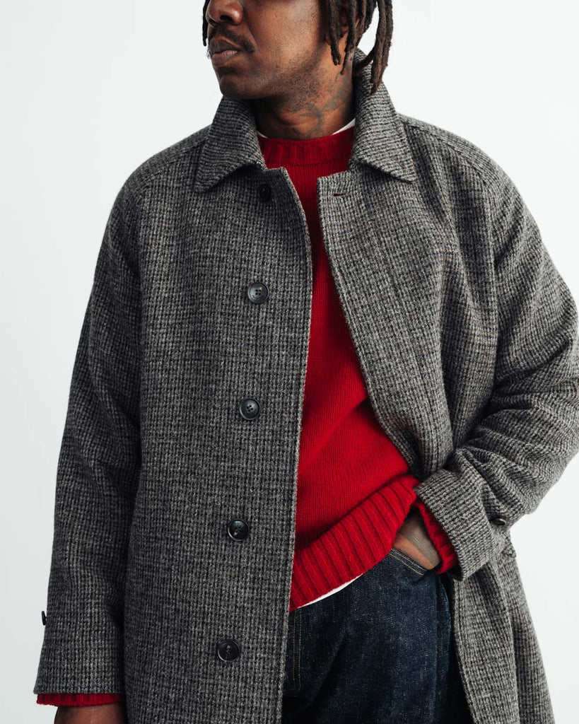 main MEN'S BATCH NO.25 - HARRIS TWEED MICRO CHECK
