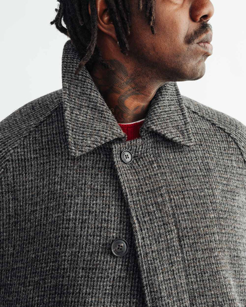 main MEN'S BATCH NO.25 - HARRIS TWEED MICRO CHECK