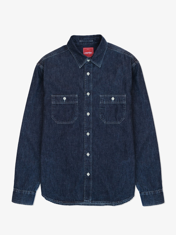Men’s Italian Denim Workshirt (Sample)