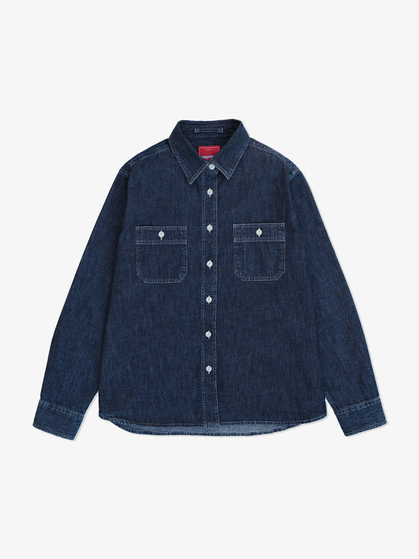 Women’s Italian Denim Workshirt (Sample)