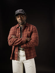 main MEN'S RED CHECK EASY SHIRT (Sample)