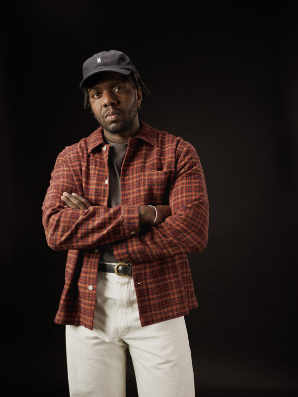 MEN'S RED CHECK EASY SHIRT (Sample)