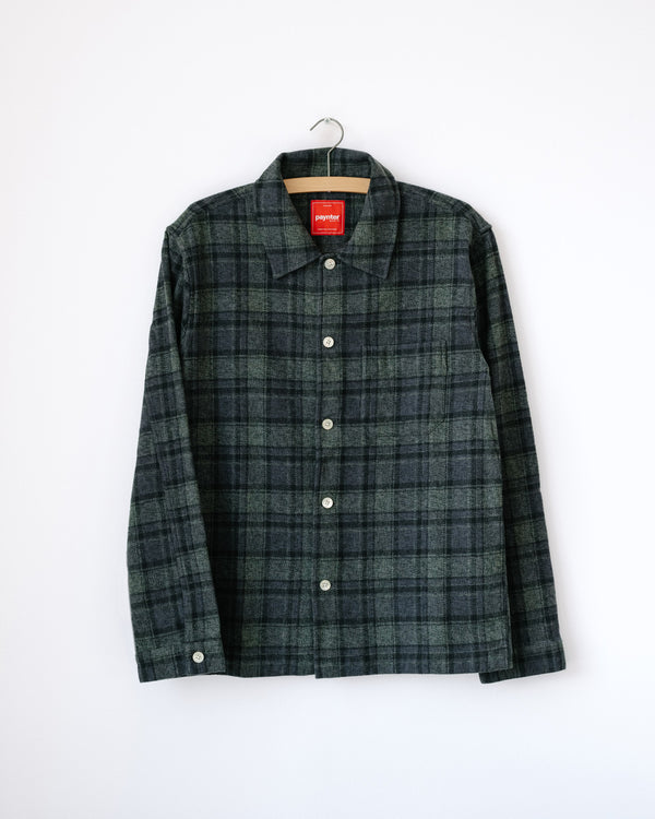 MEN'S NAVY CHECK EASY SHIRT